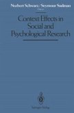 Context Effects in Social and Psychological Research (eBook, PDF)
