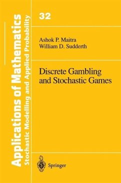 Discrete Gambling and Stochastic Games (eBook, PDF) - Maitra, Ashok P.; Sudderth, William D.