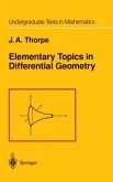 Elementary Topics in Differential Geometry (eBook, PDF)