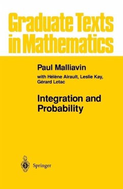 Integration and Probability (eBook, PDF) - Malliavin, Paul