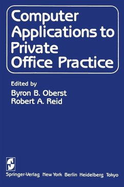 Computer Applications to Private Office Practice (eBook, PDF)