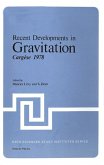 Recent Developments in Gravitation (eBook, PDF)