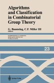 Algorithms and Classification in Combinatorial Group Theory (eBook, PDF)