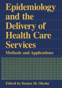 Cover Epidemiology and the Delivery of Health Care Services (eBook, PDF)