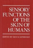 Sensory Functions of the Skin of Humans (eBook, PDF)