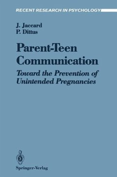 Parent-Teen Communication (eBook, PDF) - Jaccard, James; Dittus, Patricia