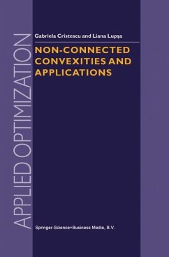Non-Connected Convexities and Applications (eBook, PDF) - Cristescu, G.; Lupsa, L.