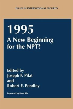 Cover 1995: A New Beginning for the NPT? (eBook, PDF)