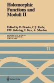 Holomorphic Functions and Moduli II (eBook, PDF)