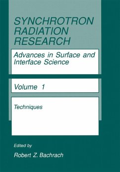 Synchrotron Radiation Research (eBook, PDF)