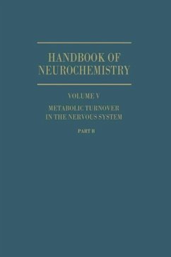 Metabolic Turnover in the Nervous System (eBook, PDF) - Rappoport, D. A.; Marks, N.; Smythies, J. R.; Brodsky, William A.; Shamoo, Adil E.; Schwartz, Irving L.; Wyssbrod, H. R.; Scott, W. N.; Brodsky, W. A.; Schwartz, I. L.; Fritz, R. R.; Yamagami, S.; Herrmann, Robert L.; Palladin, A. V.; Poljakova, N. M.; Schenkein, Isaac; Sokoloff, Louis; Lajtha, A.