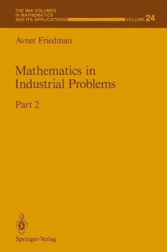 Mathematics in Industrial Problems (eBook, PDF) - Friedman, Avner