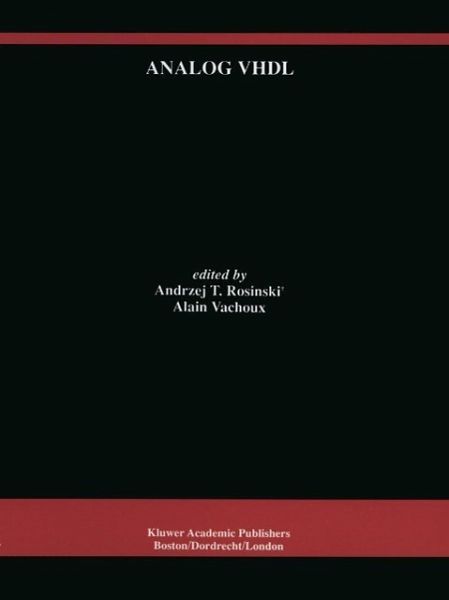 Analog VHDL (eBook, PDF) Analog VHDL (eBook, PDF)