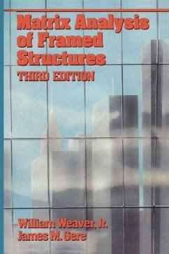 Cover Matrix Analysis Framed Structures (eBook, PDF)