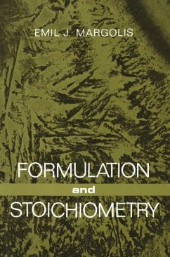 Formulation and Stoichiometry (eBook, PDF) - Margolis, Emil J.
