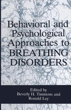 Cover Behavioral and Psychological Approaches to Breathing Disorders (eBook, PDF)