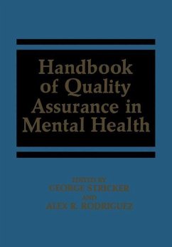 Cover Handbook of Quality Assurance in Mental Health (eBook, PDF)
