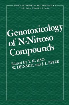 Cover Genotoxicology of N-Nitroso Compounds (eBook, PDF)