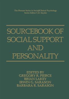 Cover Sourcebook of Social Support and Personality (eBook, PDF)