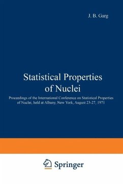 Statistical Properties of Nuclei (eBook, PDF)