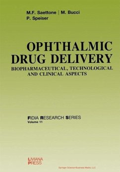 Cover Ophthalmic Drug Delivery (eBook, PDF)