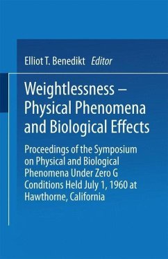 Cover Weightlessness-Physical Phenomena and Biological Effects (eBook, PDF)