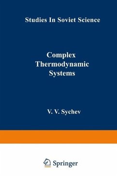 Complex Thermodynamic Systems (eBook, PDF) - Sychev, V. V.