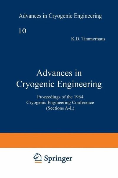 Advances in Cryogenic Engineering (eBook, PDF)