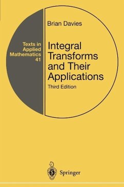 Integral Transforms and Their Applications (eBook, PDF) - Davies, Brian