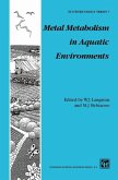Metal Metabolism in Aquatic Environments (eBook, PDF)