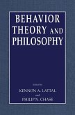 Behavior Theory and Philosophy (eBook, PDF)