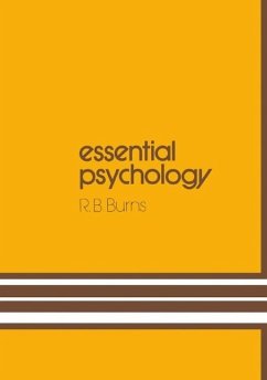 Essential Psychology (eBook, PDF) - Burns, R. B.