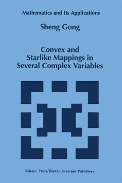 Convex and Starlike Mappings in Several Complex Variables (eBook, PDF) - Sheng Gong