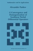G-Convergence and Homogenization of Nonlinear Partial Differential Operators (eBook, PDF)