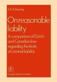 On Reasonable Liability (eBook, PDF)