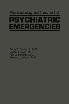 Cover Phenomenology and Treatment of Psychiatric Emergencies (eBook, PDF)