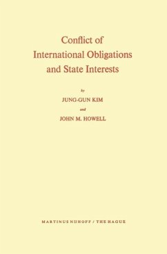 Cover Conflict of International Obligations and State Interests (eBook, PDF)