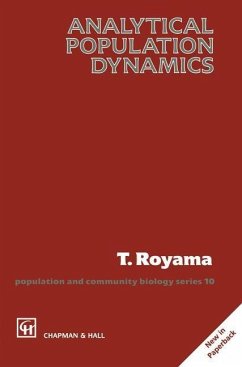 Analytical Population Dynamics (eBook, PDF) - Royama, T.