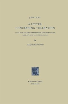 Cover A Letter Concerning Toleration (eBook, PDF)