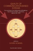 Quality of Communication-Based Systems (eBook, PDF)