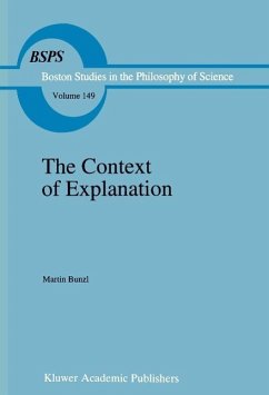 The Context of Explanation (eBook, PDF) - Bunzl, M.