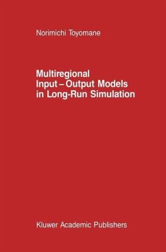 Cover Multiregional Input - Output Models in Long-Run Simulation (eBook, PDF)