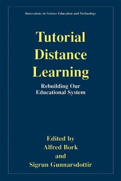 Cover Tutorial Distance Learning (eBook, PDF)