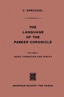 Cover The Language of the Parker Chronicle (eBook, PDF)