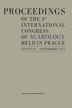 Proceedings of the 3rd International Congress of Acarology (eBook, PDF)