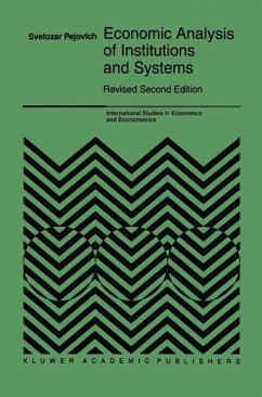 Economic Analysis of Institutions and Systems (eBook, PDF) - Pejovich, S.