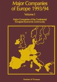 Major Companies of Europe 1993/94 (eBook, PDF)