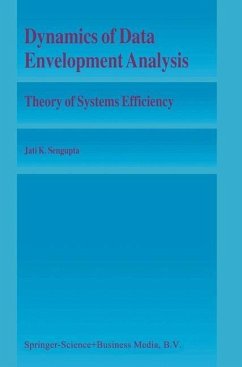Dynamics of Data Envelopment Analysis (eBook, PDF) - Sengupta, Jati