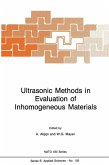 Ultrasonic Methods in Evaluation of Inhomogeneous Materials (eBook, PDF)