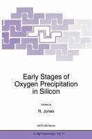 Early Stages of Oxygen Precipitation in Silicon (eBook, PDF)